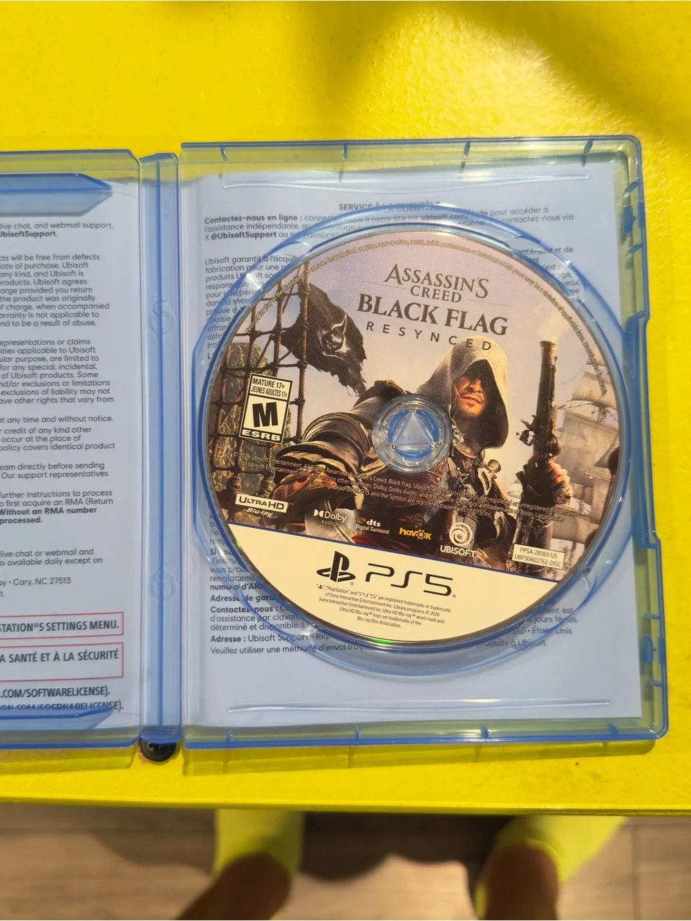 Assassins Creed 4 Black Flag. Resynced PS5. 2026.